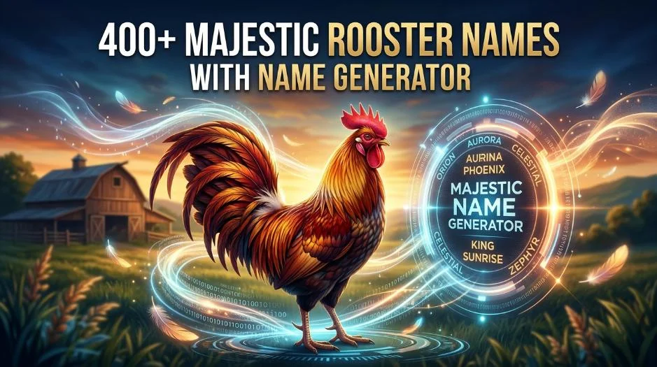 Majestic Rooster Names With Name Generator