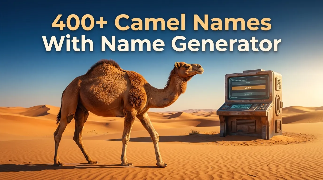 Camel Names With Name Generator